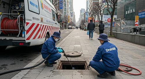 성북구 하수구고압세척 깔끔한 처리