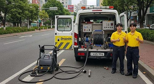 종로 하수구 고압세척 오래된 건물 배관도 문제없이 뚫어드립니다.