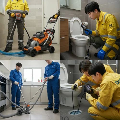 분당구 고압세척 시원하게 뚫어