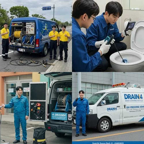 남동구 하수구고압세척 완벽한 복구