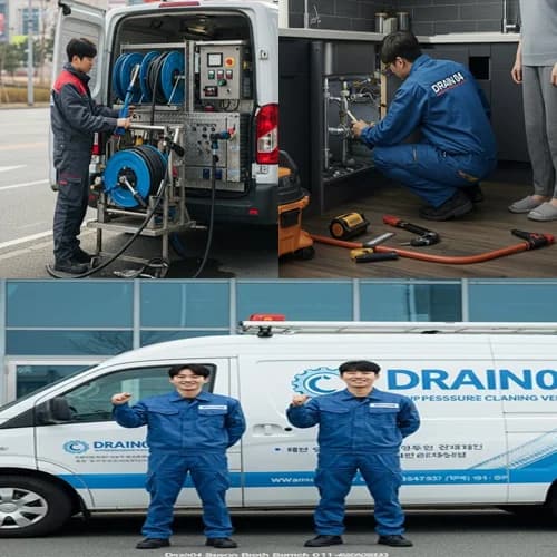 강남구 고압세척으로 하수구막힘 해결