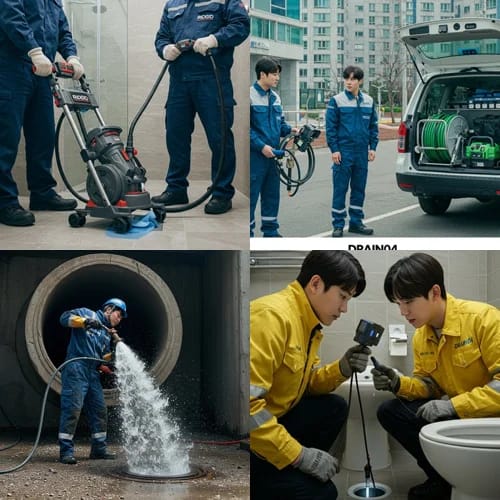 구로 고압세척 베테랑 기술로 완벽하게 해결합니다.