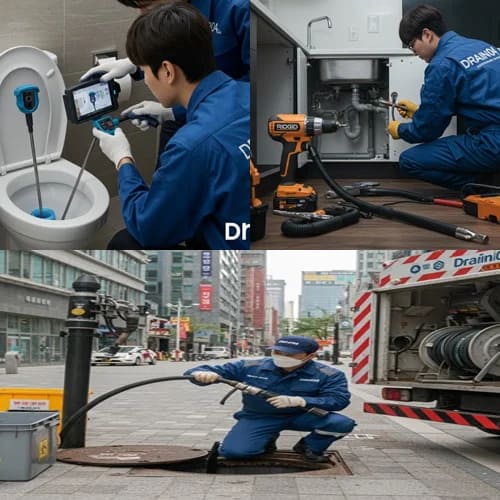 서대문 하수구고압세척 통수 원스톱