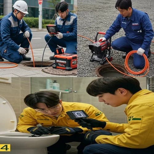 서대문 하수구고압세척 통수 원스톱