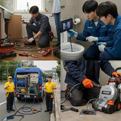 군포시 하수구고압세척 문제 해결