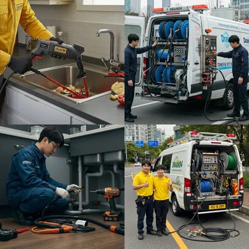 중원구 고압세척 하수구 장인