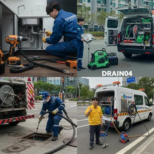 오산시 하수구고압세척 시원하게 뚫어