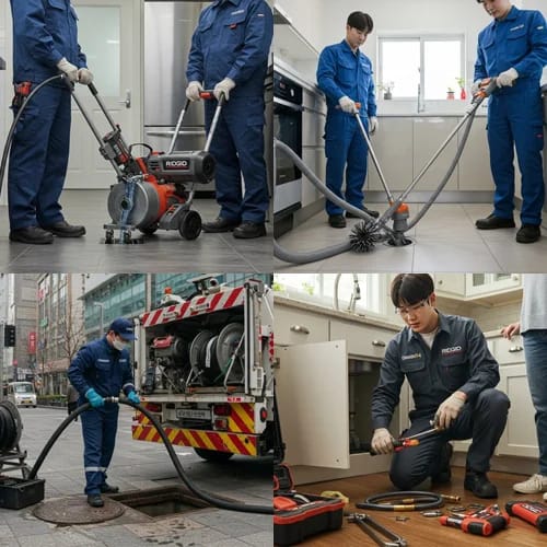 평택시 하수구고압세척 한 번에 해결