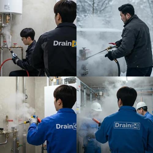 성남시 언수도 녹임 해빙 업체 수도 동파 신속하게 녹여