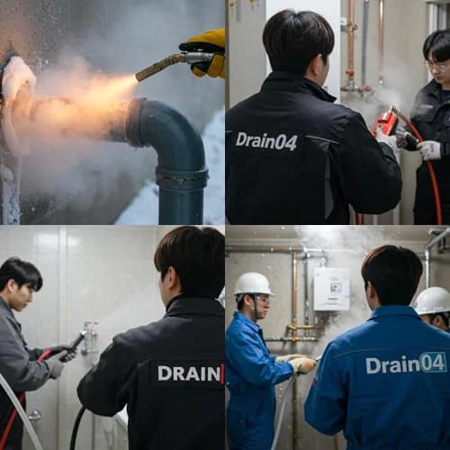 강동구 언수도 녹임 해빙 업체 꽁꽁 언 수도관 완벽 해빙