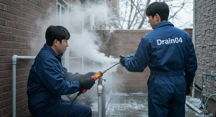 포천시 수도 배관 하수구 얼었을때 꽁꽁 언 수도 녹여드립니다