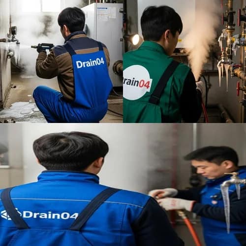 평택시 수도 배관 하수구 얼었을때 겨울철 동파 긴급 해결