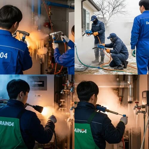 동작구 수도 배관 하수구 얼었을때 수도 동파 신속하게 녹여