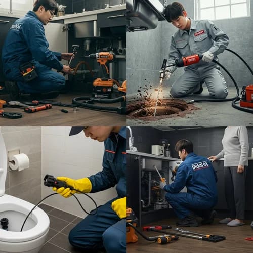 인산 고압세척 시원하게