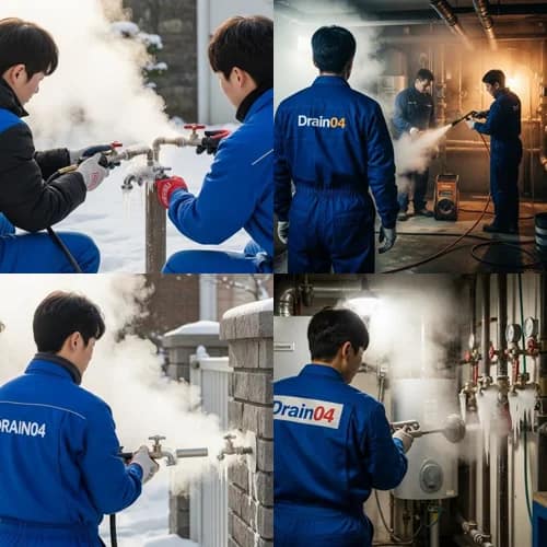 오산시 언수도 녹임 해빙 업체 수도 동파 신속하게 녹여