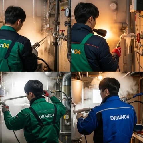 구로 언수도 녹임 해빙 업체 수도 동파 신속하게 녹여