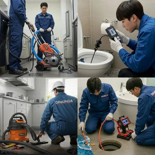 마포 고압세척 홍대 상가... 기름때와의 전쟁 선포