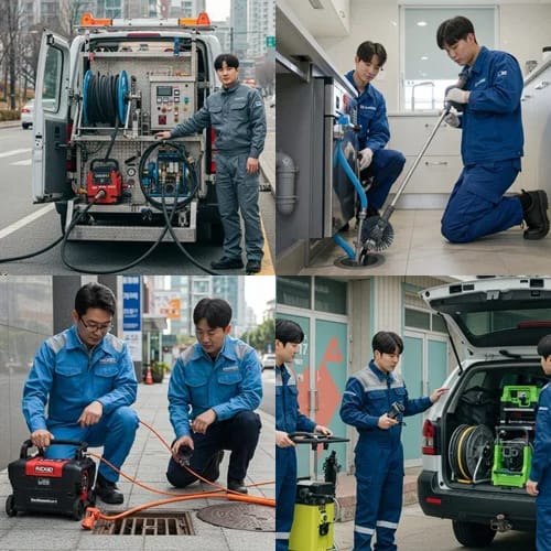 종로 고압세척 완벽한 복구