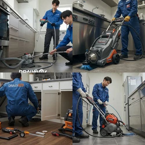 부천 하수구고압세척 중동 상가 배관 막힘
