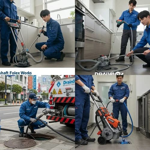 김포시 하수구고압세척 공장 단지 배관 청소