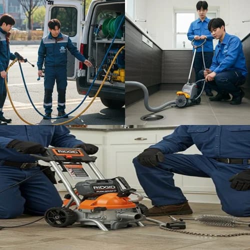 팔달구 하수구고압세척 수원역 앞 상가 하수구