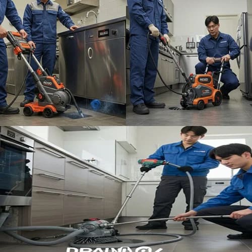 마포 하수구고압세척 빌딩 메인 배관 통수