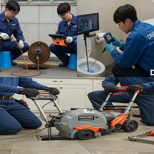 마포 고압세척 상가 식당 주방 배수구