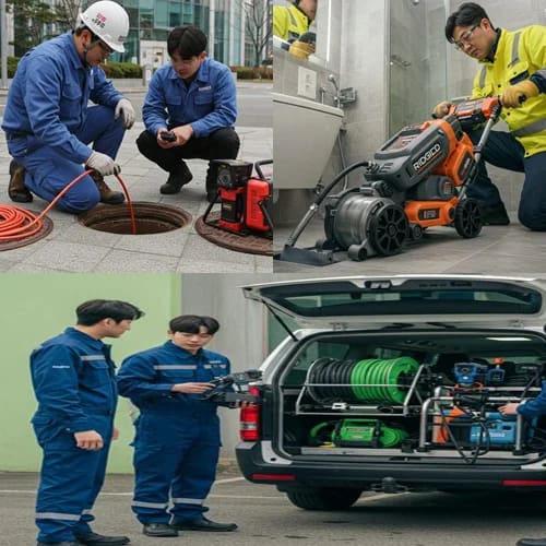 동두천시 고압세척 산업단지 공장 배관