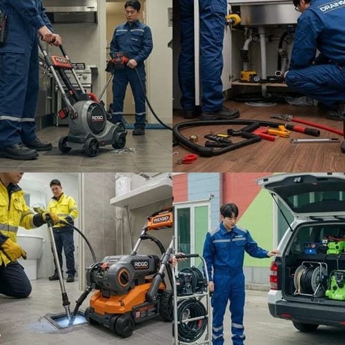서대문 고압세척 신촌 대학가 하수구