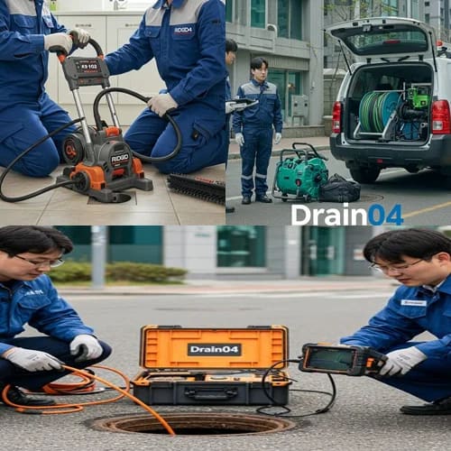 화성 고압세척 향남 제약단지 배관