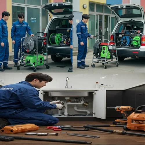 영통구 고압세척 영통역 중심상가 하수구