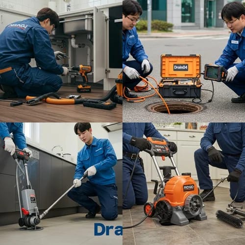 용산 고압세척 용산 전자상가 하수구