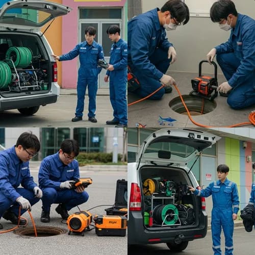 인천시 하수구고압세척 인천 전지역 긴급 출동
