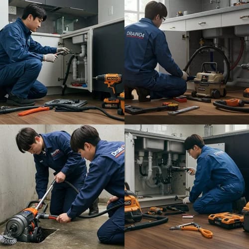 서대문  고압세척 홍제동 아파트 하수구