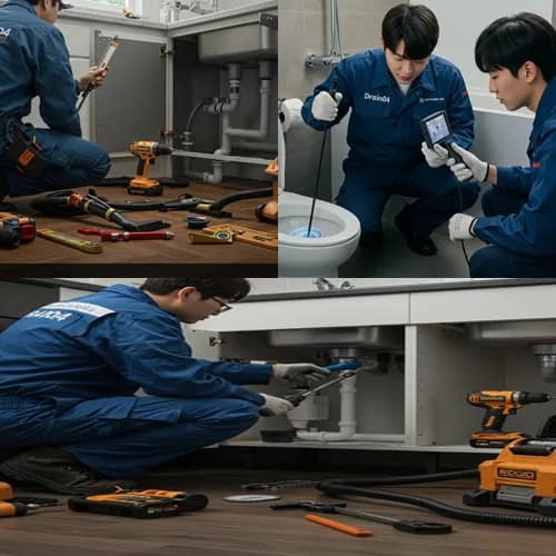 서대문  고압세척 홍제동 아파트 하수구