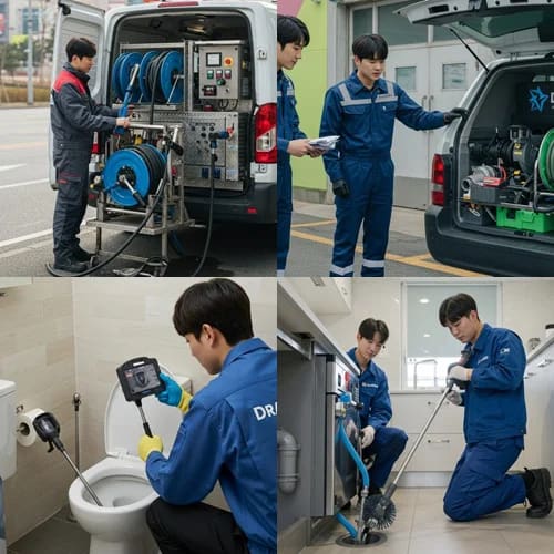 서대문 고압세척 홍제동 아파트 하수구