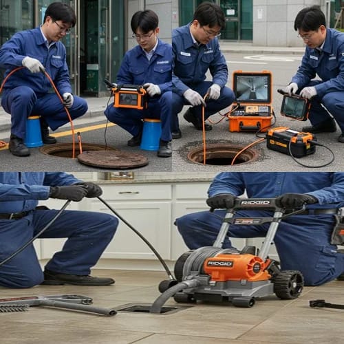평택시 하수구고압세척 고덕신도시 삼성전자 인근