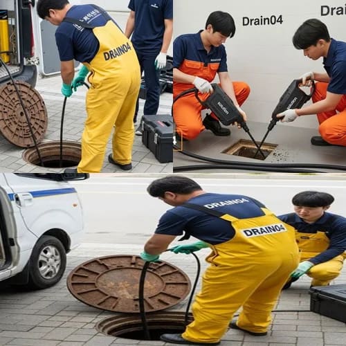 소사 고압세척 소사역 인근 빌라 하수구
