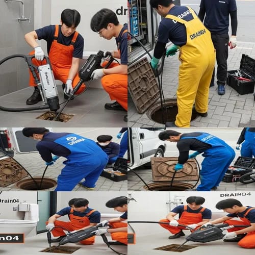 영통구 하수구고압세척 삼성전자 디지털시티 배관