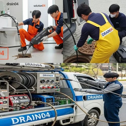 동대문 고압세척 경동시장 하수구 막힘