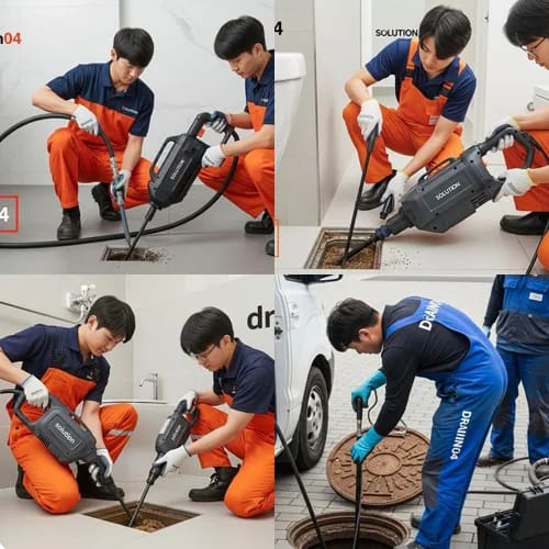 동대문 고압세척 경동시장 하수구 막힘