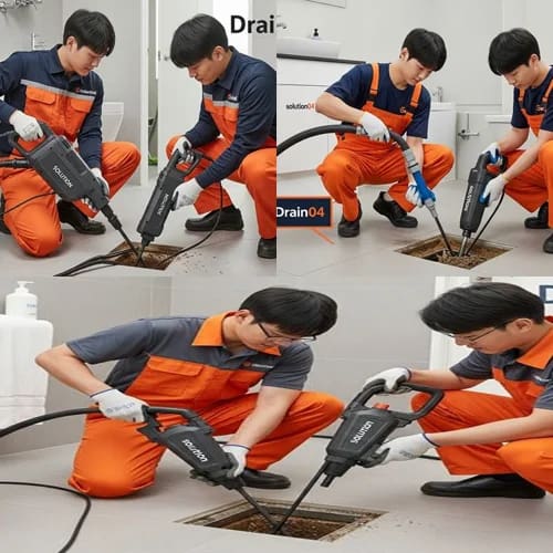 김포 하수구고압세척 김포공항 인근 물류센터