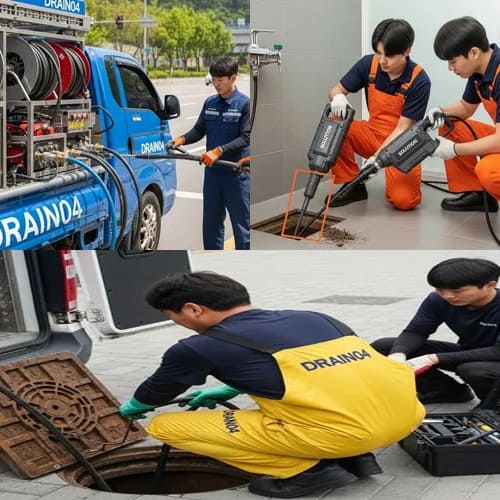 수정구 하수구고압세척 성남 구시가지 하수구
