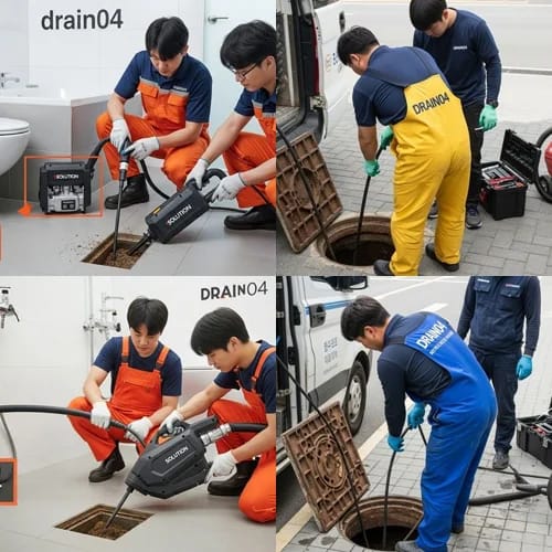 영등포구 고압세척 영등포역 지하상가 하수구