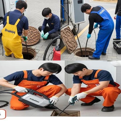 영등포구 고압세척 영등포역 지하상가 하수구