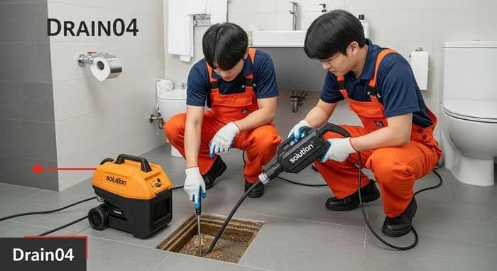 중원구 고압세척 성남동 모란역 하수구