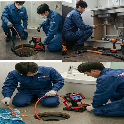 화성시 하수구고압세척 봉담읍 대학가 원룸