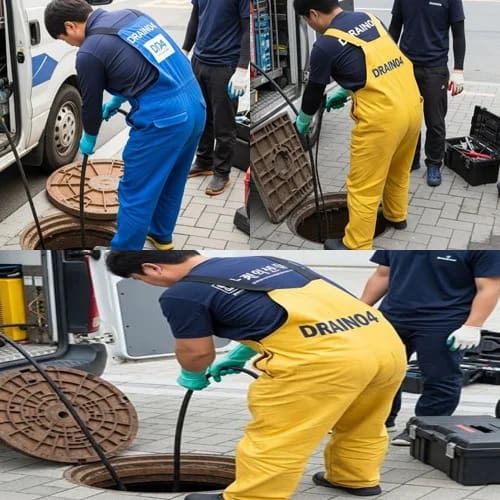 광명시 고압세척 철산동 상업지구 하수구