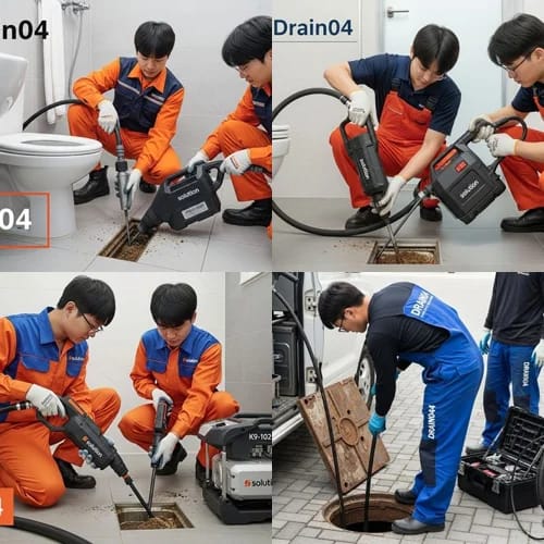 노원구 하수구고압세척 공릉동 국수거리 하수구