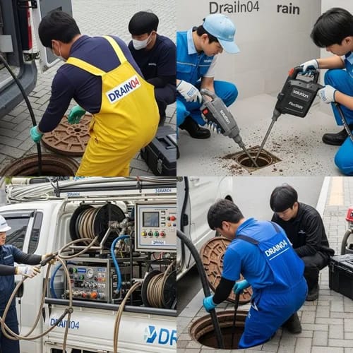 노원구 하수구고압세척 공릉동 국수거리 하수구